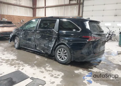 2024 Toyota Sienna Le z USA, uszkodzony, nr VIN 5TDBRKECXRS224772